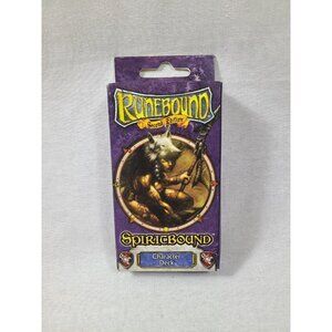 RUNEBOUND SECOND EDITION SPIRITBOUND CHARACTER DECK FANTASY FLIGHT NEW & SEALED